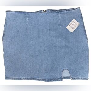 BP. Nordstrom Vintage Light Wash Mini Skirt NWT
